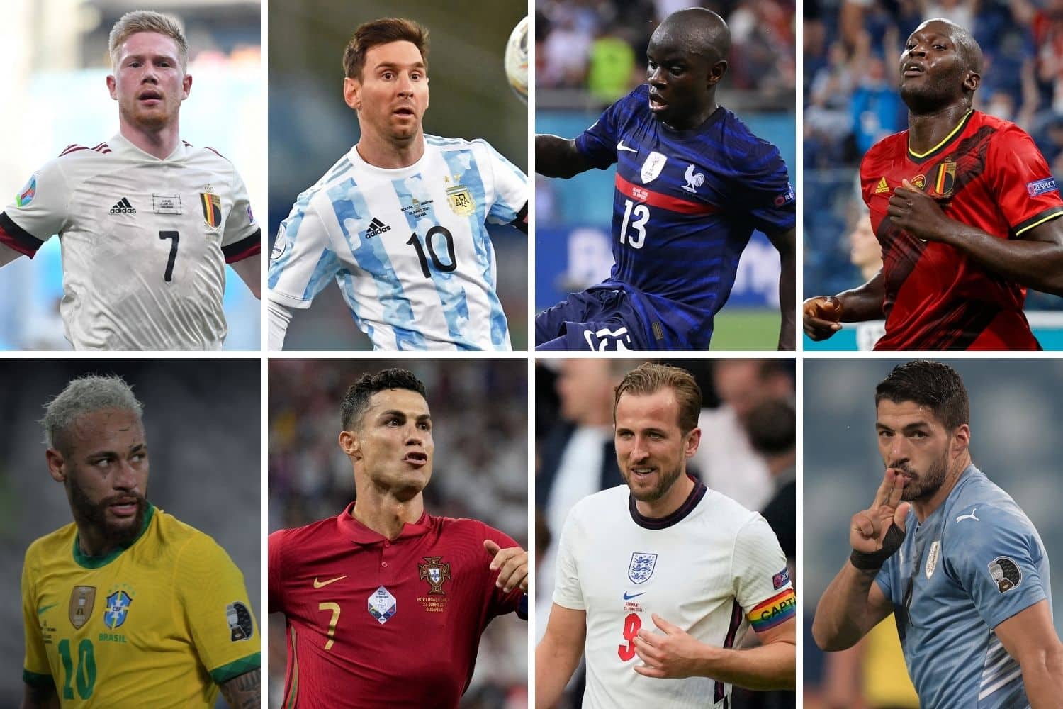 Os 10 melhores jogadores de futebol do mundo